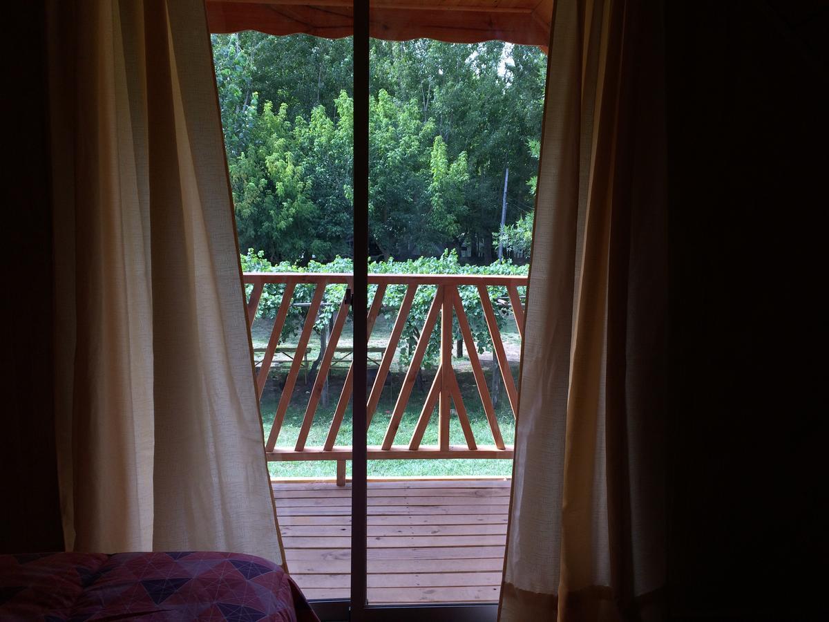 Camping & Hospedaje Rio Laja El Manzano  Buitenkant foto