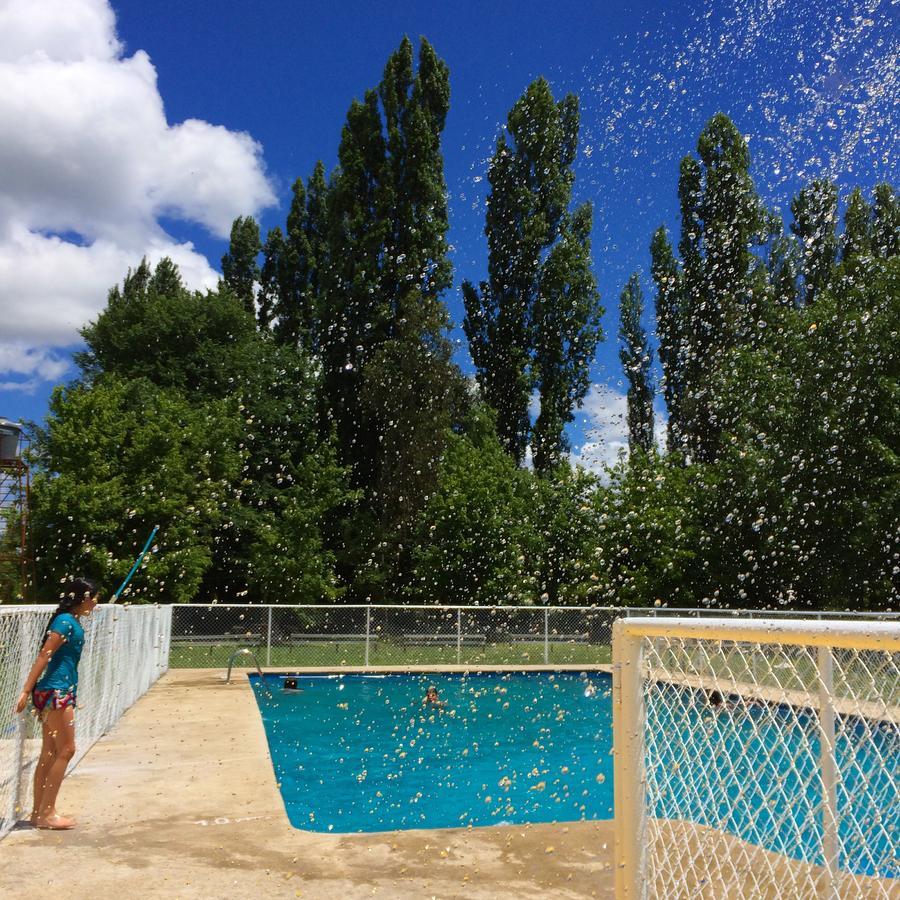 Camping & Hospedaje Rio Laja Villa El Manzano  Buitenkant foto