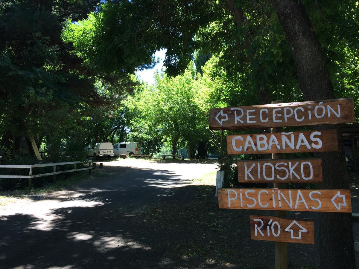 Camping & Hospedaje Rio Laja El Manzano  Buitenkant foto